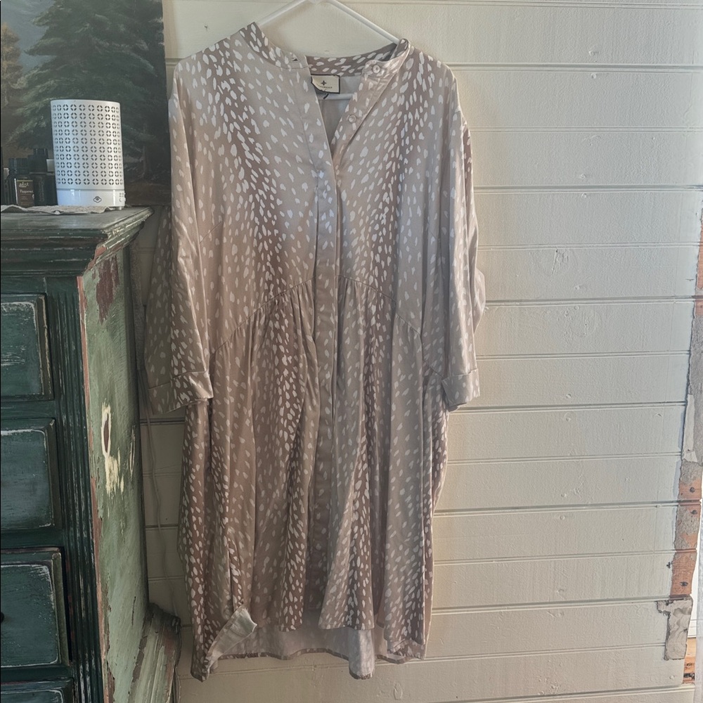 Tuckernuck Royal Shirt Dress - Antelope
